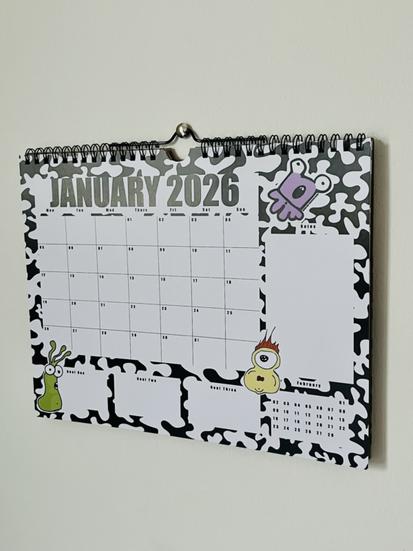 NG-MONSTAR Monatskalender 2026