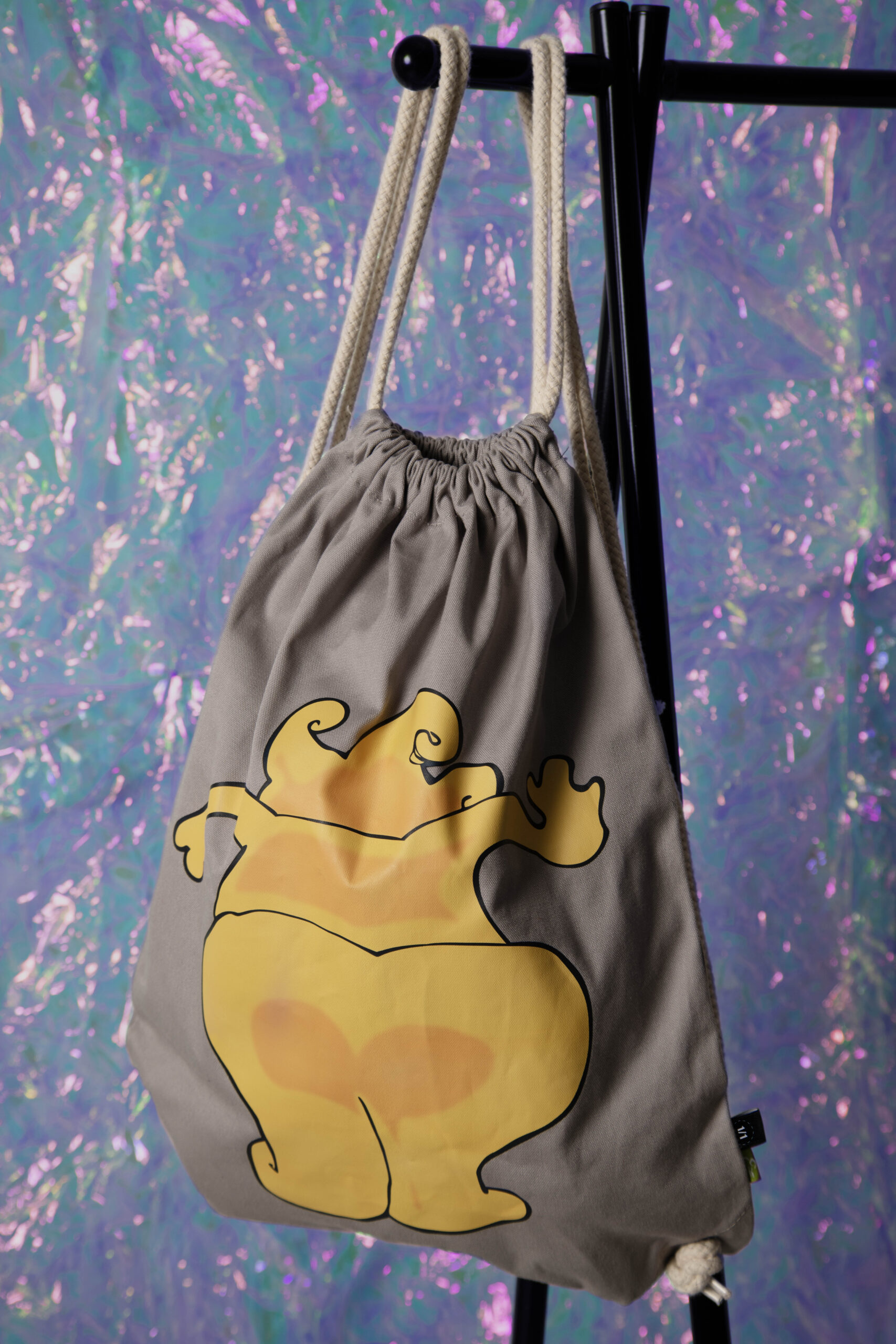 NG-MONSTAR - Sportbeutel Grey – Bild 2